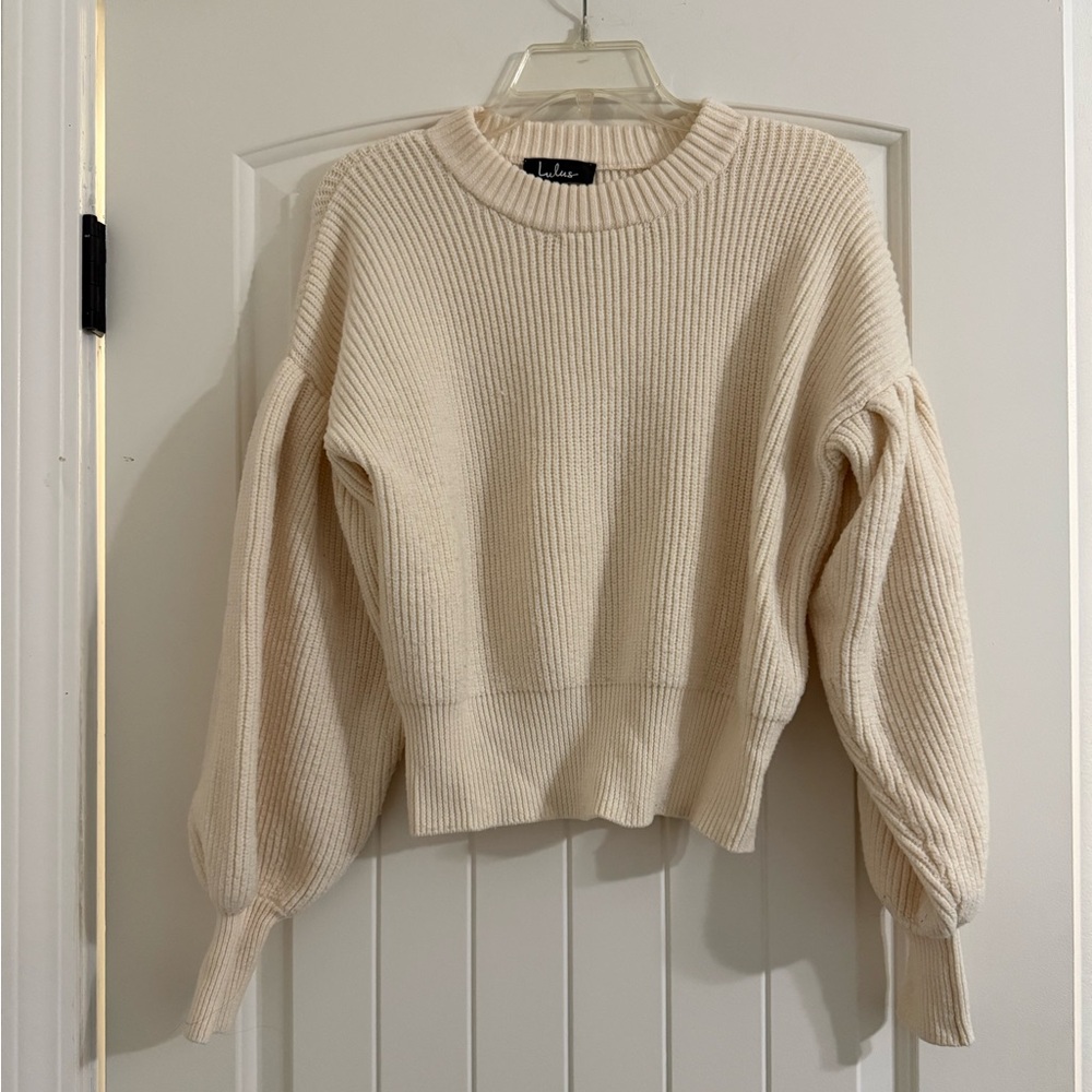 Cream Sweater